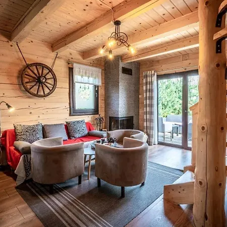 Domki Goralskie Hawran I Muran Z Jacuzzi Bukowina Tatrzanska Exterior photo