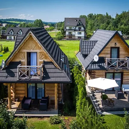 Domki Goralskie Hawran I Muran Z Jacuzzi Bukowina Tatrzanska Exterior photo